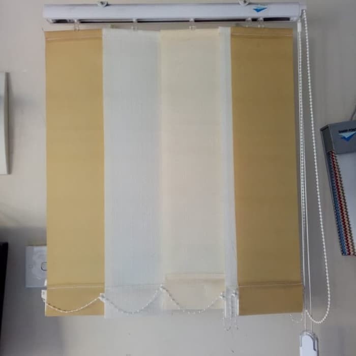 ✅Ready Tirai Blind Onna Dim Out Murah Vertical Blind Jendela Deden Decor Bisa Sameday