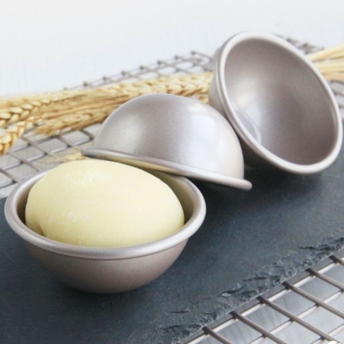 

✨Baru Chefmade Wk9774-6 - 6Pcs Round Pan Mini / Loyang Bolu Kukus 8.5Cm Bisa Sameday