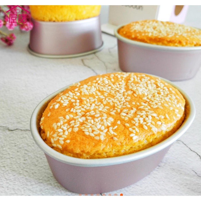 

✅Termurah Unopan Un20027 - Sponge Mould 6Pcs/Set Anodized Metallic Rose 9.4Cm Limited