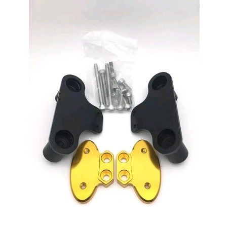 ✨COD Dudukan Spion Yamaha Xmax Bahan Full Cnc Breket Bracket R25 Full Cnc Bisa Gojek