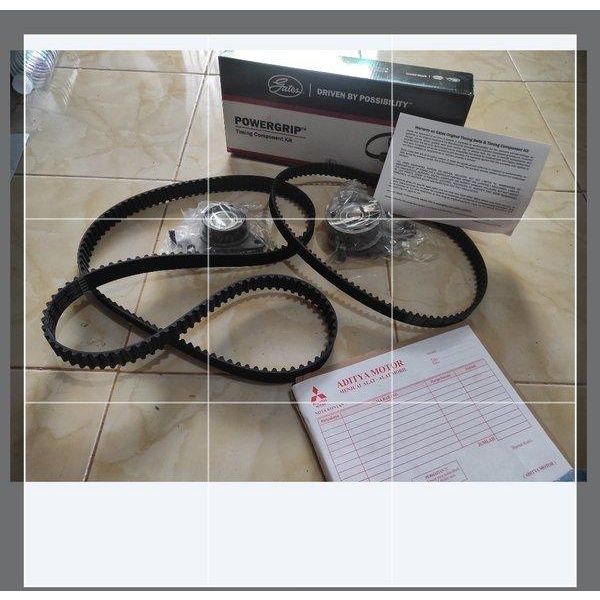 timing belt set kuda L300 diesel solar strada L200 lama double kabin turbo K74 2500cc BELUM TRITON O