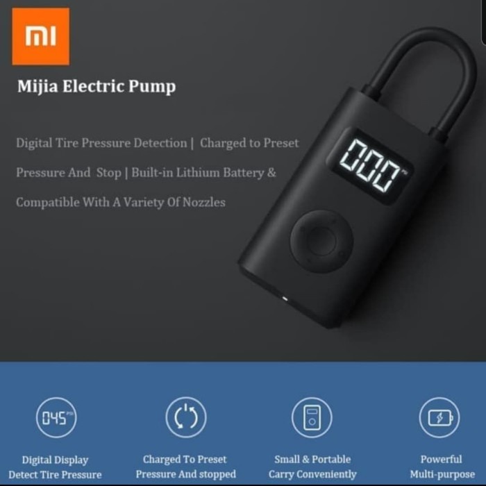✅Ori Xiaomi Mijia Electric Air Pump Terbatas