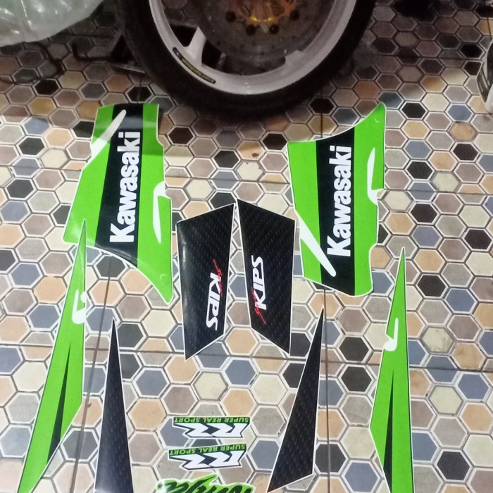 ✨New Ori Striping Stiker Ninja Rr Old Rr Lama Se 2008 2009 Custom Mirip Ori Terbaru