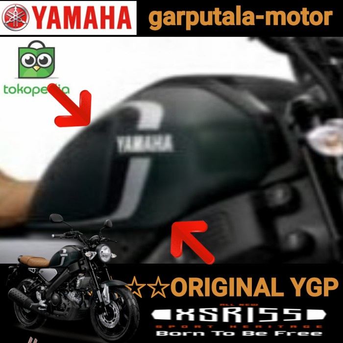 ✨New Ori Cover Tank Side 2. Bbs-F4139-00-P2 Green Dop Xsr155 Cover Tanki Kanan Bisa Sameday