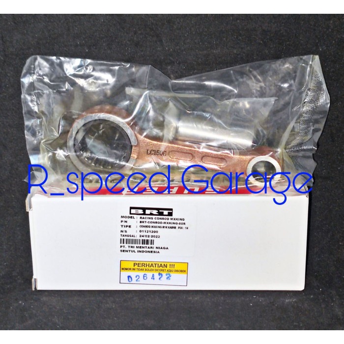 ✨Ori Connecting Rod Stang Seher Kruk As Stroke Up Brt Mx King Vixion R15 Diskon