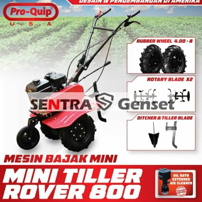 Mesin Traktor Bajak Sawah Mini Pro-Quip Rover 800 Tsy