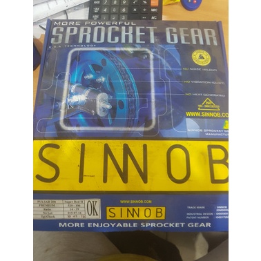 ✨Ori Gear Set Sinnob Premium Honda Sonic Fi Red Diskon