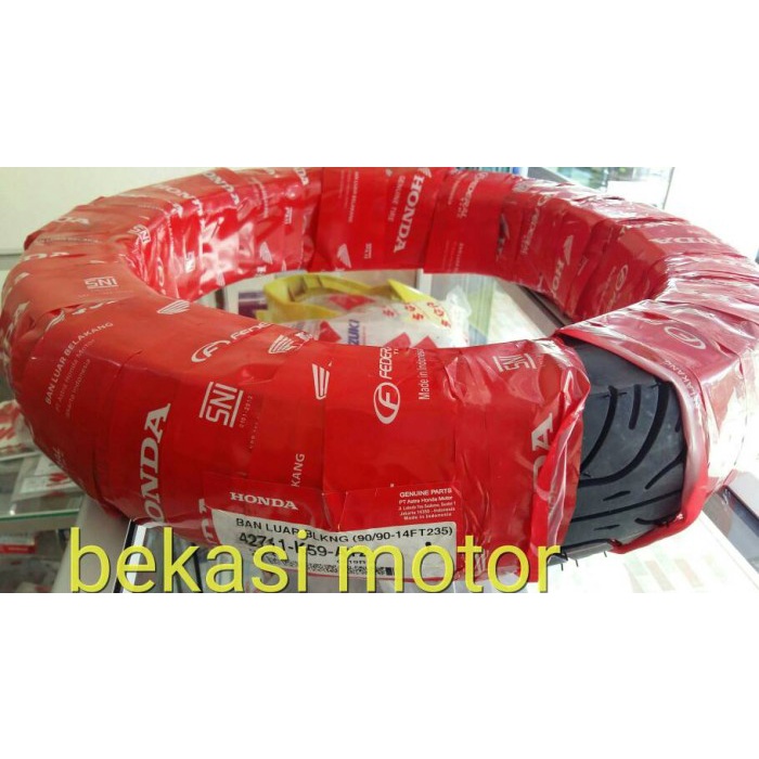 ✨Ori Ban Luar Belakang Vario 150 125 Scoopy Beat 90/90-14 Tubless Original Diskon