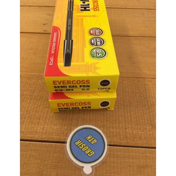 

COD 12 PCS! PENA EVERCOSS 0.5 / STANDARD 1 KOTAK 12 Pcs SPECIAL PROMO