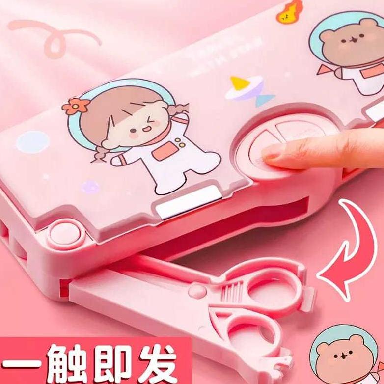 

Termurah ( zwq ) K001 Kotak Pensil Multifungsi Motif Kartun Untuk Laki Laki Perempuan / Tempat Pensil Serbaguna Anak Sekolah TK SD Original