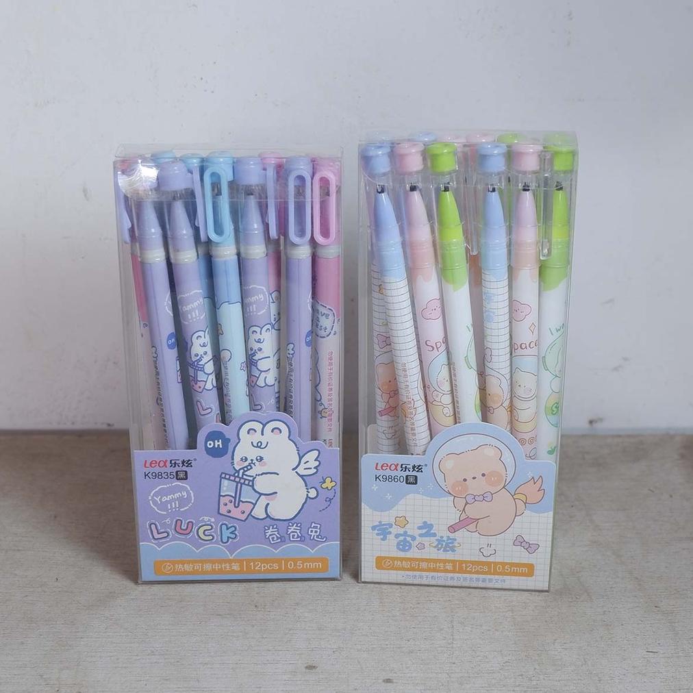 

ORIGINAL Pulpen Gel Karakter Bisa Di Hapus Murah Isi 12 Pcs PROMO