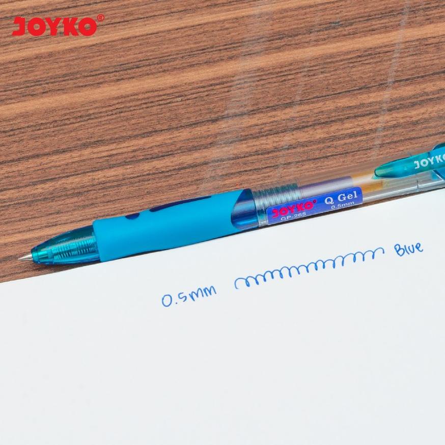 

TERLARIS PULPEN / PEN / PENA JOYKO G GEL GP 265 (12 PCS) SALE