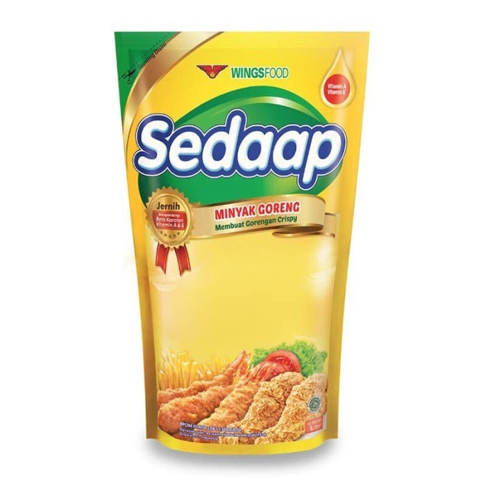 

Sedaap Minyak Goreng Ref 1L /Pcs - a656