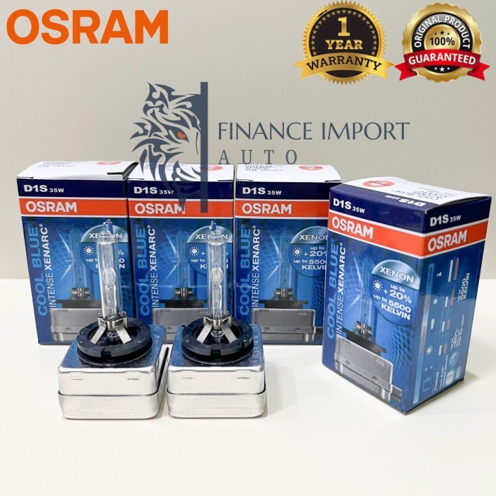 Bohlamp Lampu HID D1S OSRAM CoolBlue / Lampu Utama Mobil D1S OSRAM Ori