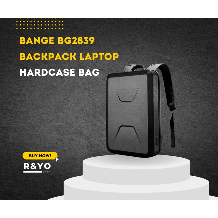 ✨Original Bange Bg2839 Tas Ransel Backpack Laptop Hardcase Usb Tsa Alt Bg22201 Bisa Sameday