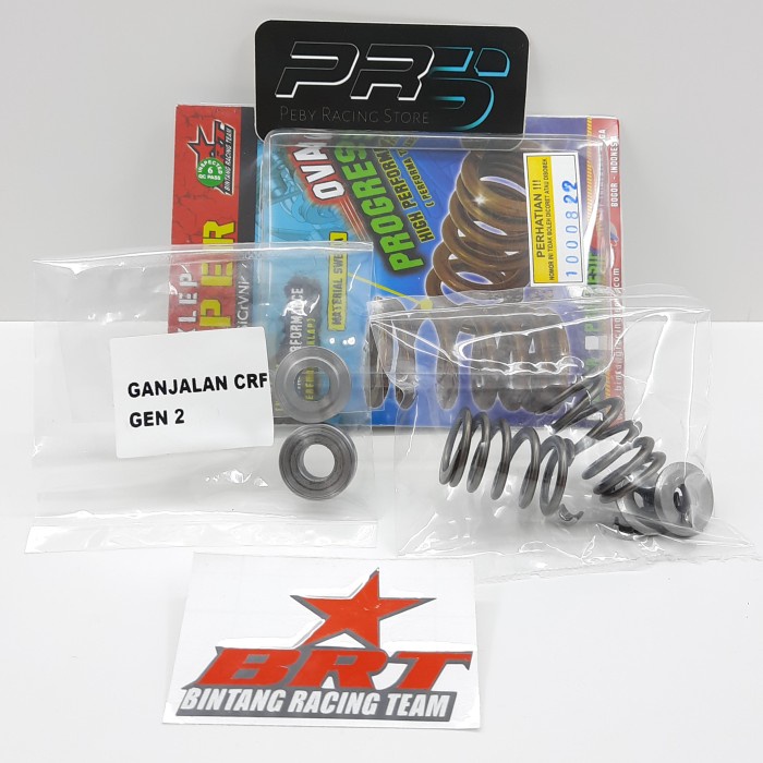 ✨Original Per Klep Brt Crf 150 Head Std Standar Per Klep Swedia Peby Racing Prs Berkualitas