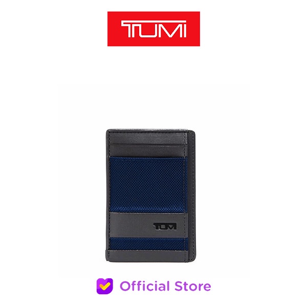 

✨Sale T U M I Money Clip Card Case - Navy Bisa Gojek