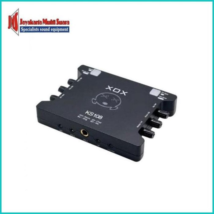 ✨Sale Xox Ks108 Ks-108 Ks 108 Usb Interface Soundcard Android Pc Smartphone Berkualitas