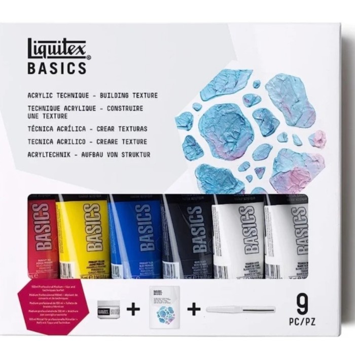 

✨Sale Liquitex Basics Acrylic Paint Set Building Texture Technique Bisa Gojek
