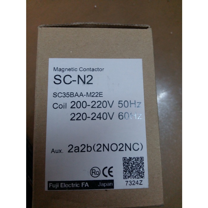 ✨Original Magnetic Contactor Fuji Sc-N2 Diskon