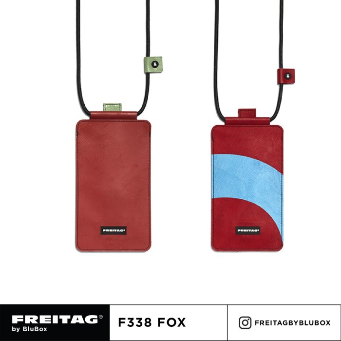 ✨New Ori Freitag Fox Myphone Neck Pouch L Bisa Sameday