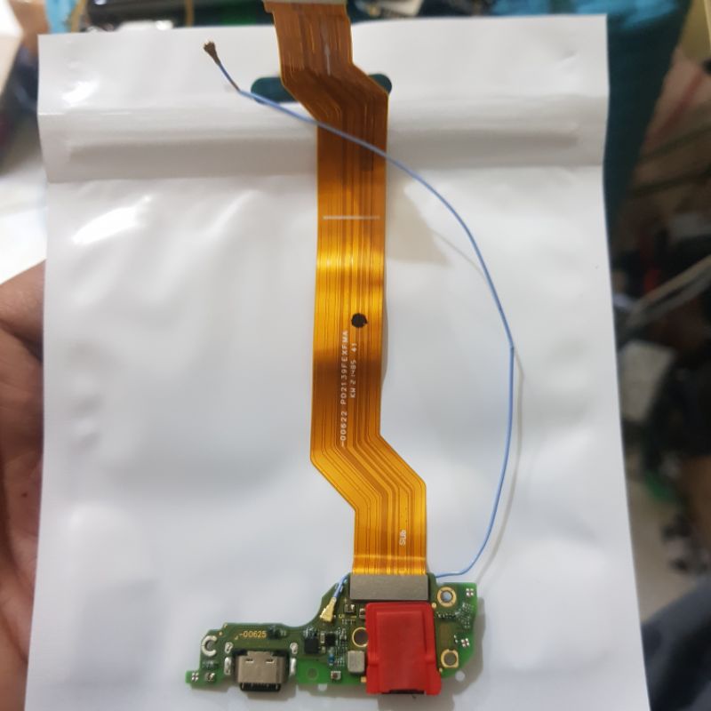 Konektor Cas Papan Cas Board Cas Dan Fleksibel Penghubung Vivo Y21S Ori Copotan