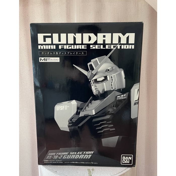 ✨New [Very Rare] Gundam Mini Figure Selection Jumbo Bust Display - Black Bisa Sameday