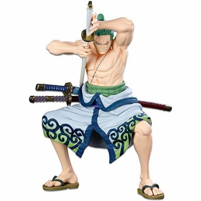 ✨New One Piece Banpresto Wfc The Roronoa Zoro Original / Figure Zoro Bisa Sameday