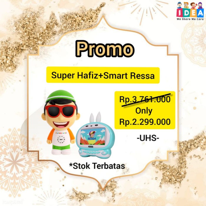 ✨Baru Smart Ressa  Super Hafiz New Al Qolam Bisa Sameday
