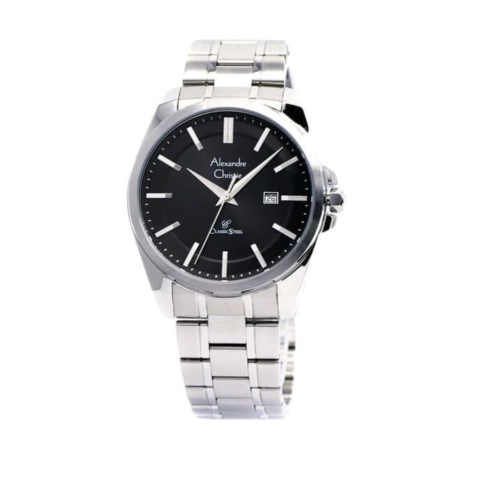 ✅Termurah Alexandre Christie Ac 8404 Ac8404 Wanita Silver Black Original Diskon