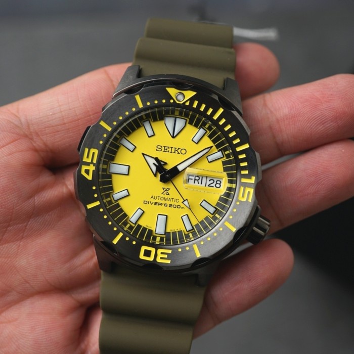 ✅Sale Seiko Monster Yellow Srpf35 Srpf35K1 Diskon