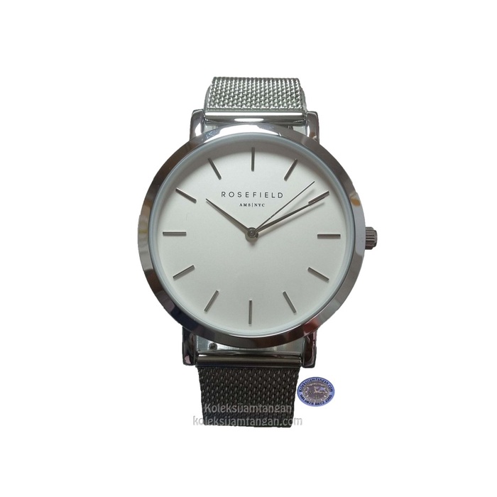 ✅Ready Jam Tangan Pria Rosefield Mws-M40 Silver Original Garansi Resmi Diskon