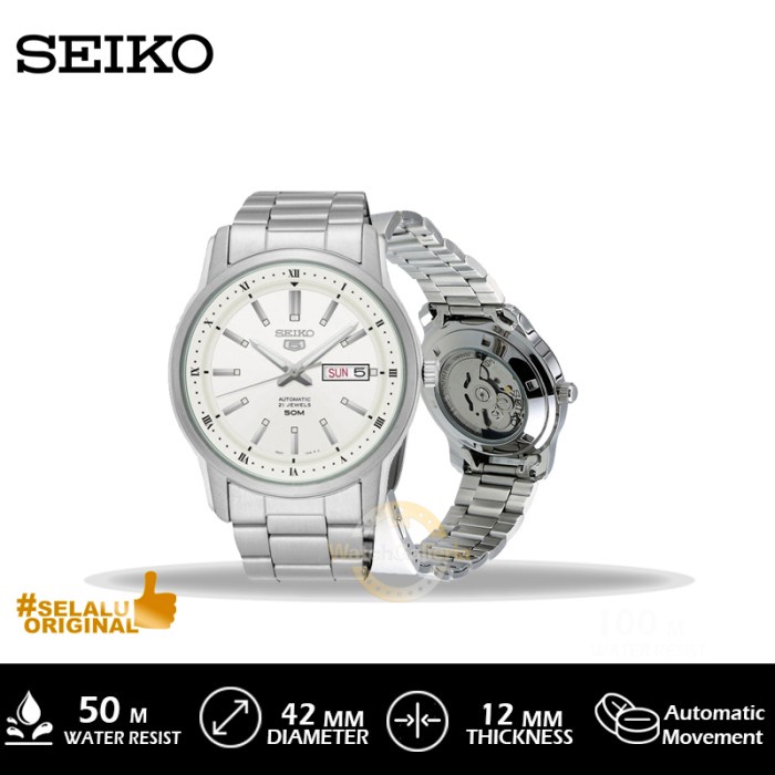 ✅Ori Jam Tangan Pria Seiko 5 Snkp09K1 Snkp09 Original Murah Diskon