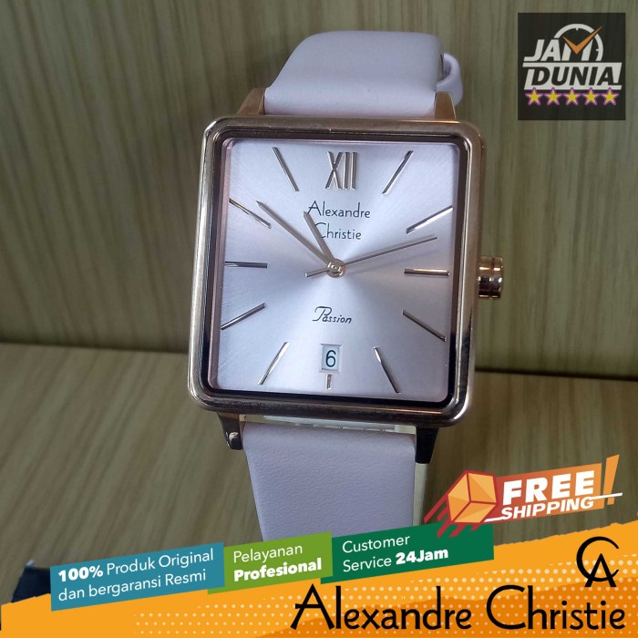 ✅Baru Jam Tangan Alexandre Christie Wanita Original 2878 L2 Ac2878Ld Ct Bisa Gojek