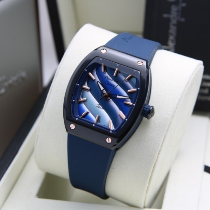 ✅Baru Alexandre Christie Ac5001 / Ac 5001 Blue - Jam Tangan Wanita Original Terbaru