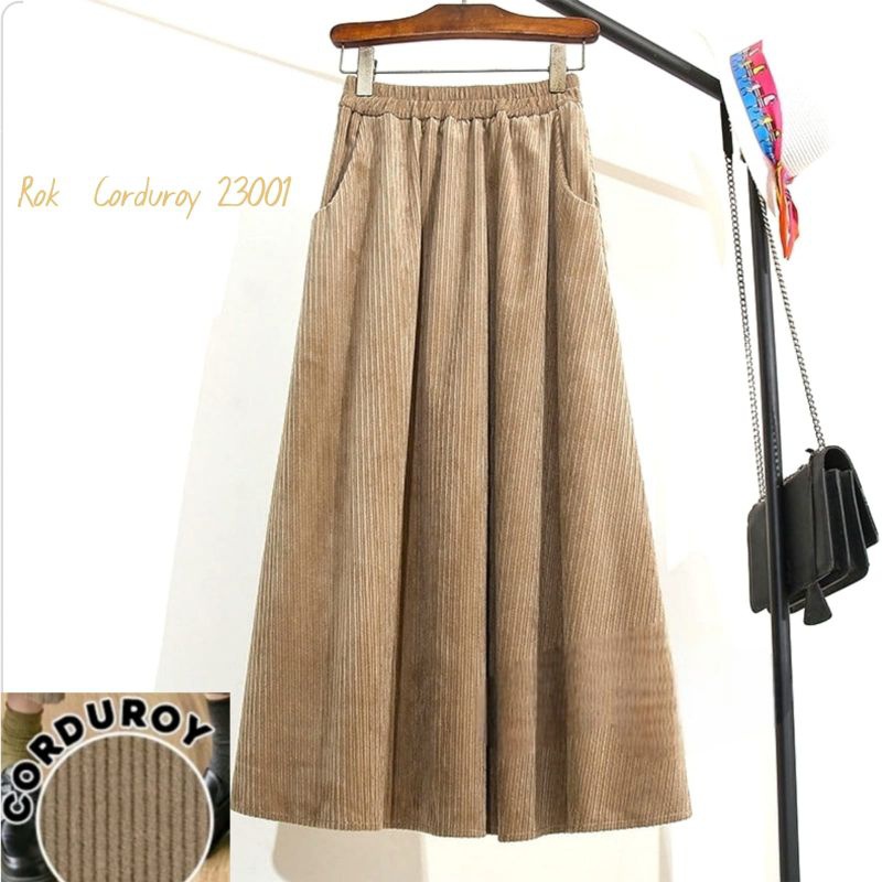 [NEW COLLECTIONS] BEST SELLER Rok payung Rok import Rok suede Rok pleats Rok codoray