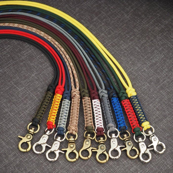

Promo Lanyard Id Card Paracordistic Paracord