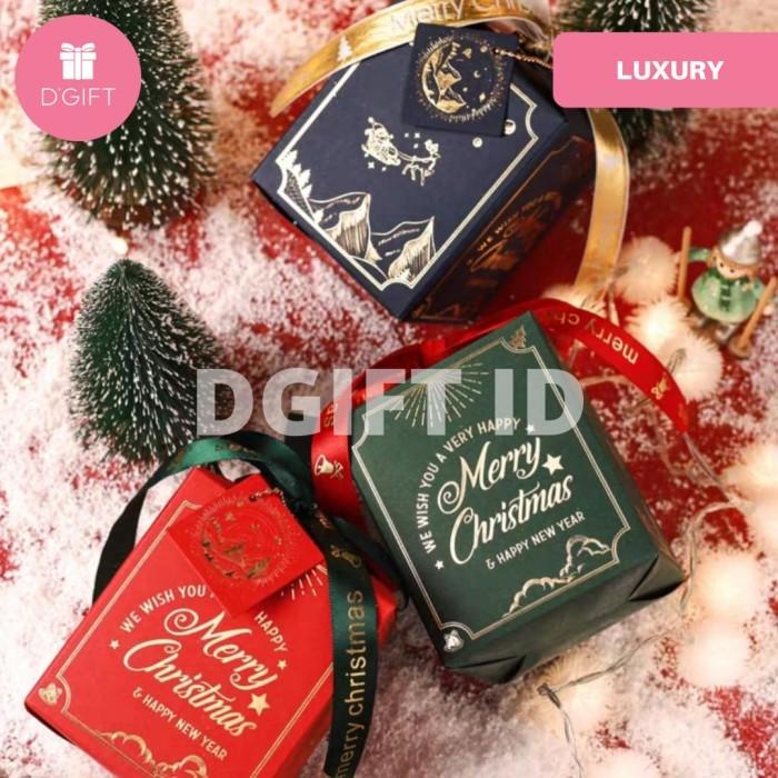 

Kotak Cookies Natal Dus Hampers Permen Christmas Box Mini Cake 012