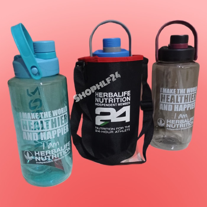 Promo Paket Botol Minum 2 Liter+Tas