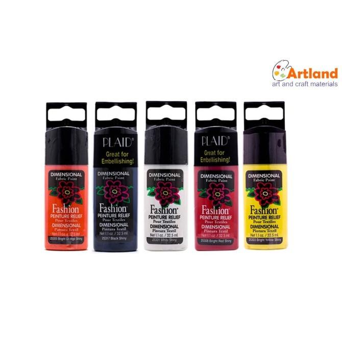 

New Fabric Paint Dimensional Shiny 1,1Oz Terbaik