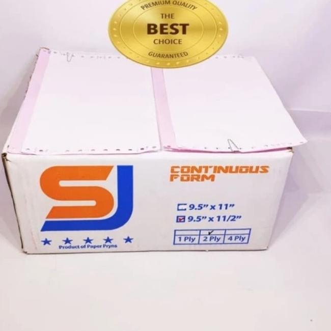 

kertas continuous form 9.5 x 11/2 2ply bagi 2 |Top|Best