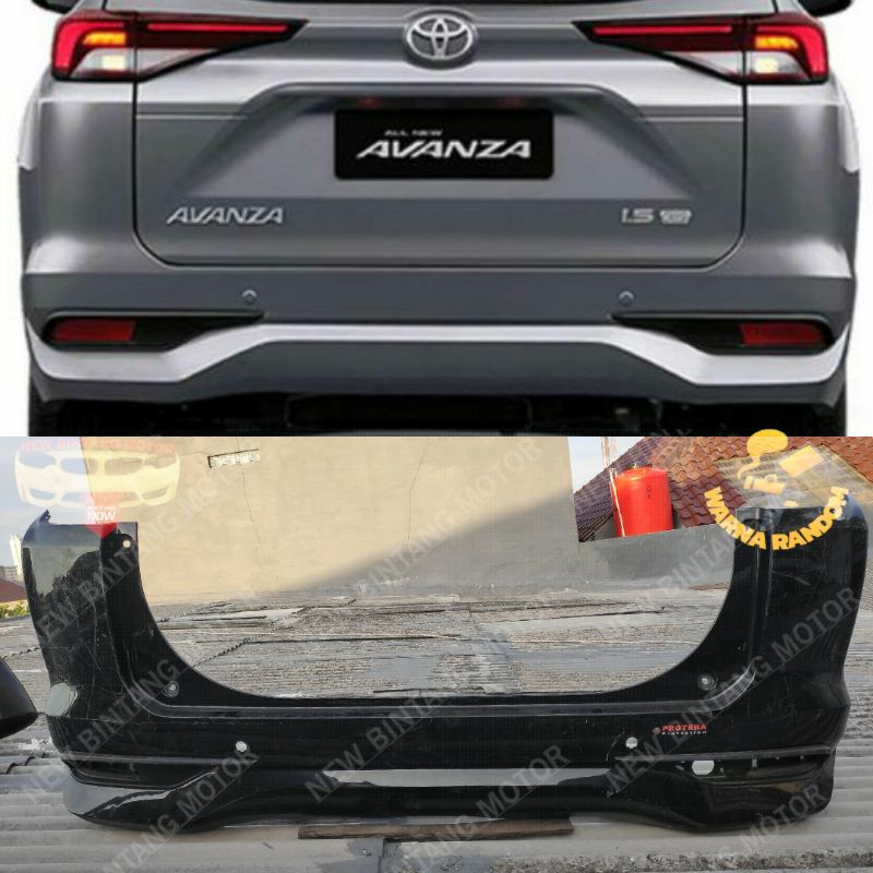 Bumper belakang toyota avanza xenia 2021 2023 original