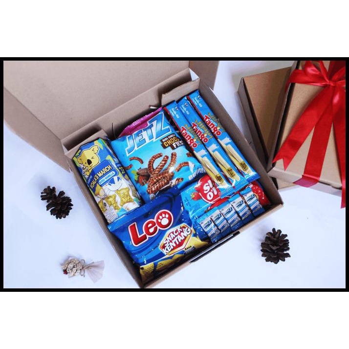 

TERMURAH SNACK BOX TEMA BIRU | HAMPERS WISUDA | HAMPERS SEMPRO | GIFT BOX !