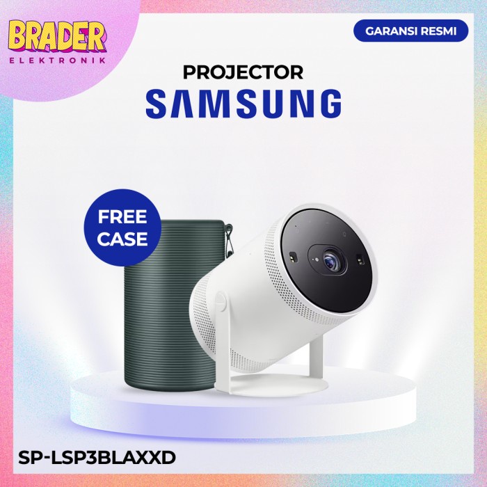 SAMSUNG LIFESTYLE TV SMART PROYEKTOR THE FREESTYLE FHD SP-LSP3BLAXXD