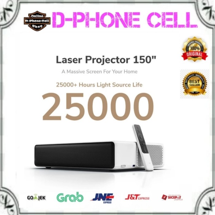 XIOMI Laser Projector 150" FHD / 4K - Mi Smart Laser Projector