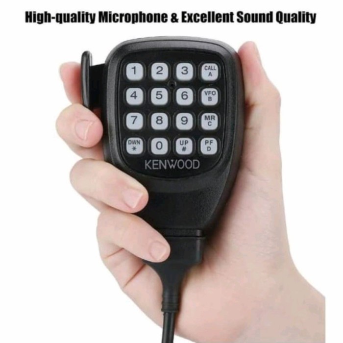 Promo Mic Rig Kenwood Tm271 Tm281 Tm-271 Tm-281 Kmc-32 Tm281A Ptt Extramic H
