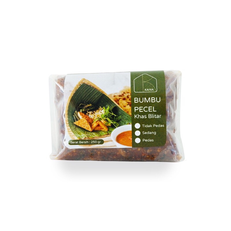 

[HB 176] (250gr) Bumbu Pecel Blitar by KANA (KACANG TIDAK DIGORENG DENGAN MINYAK)