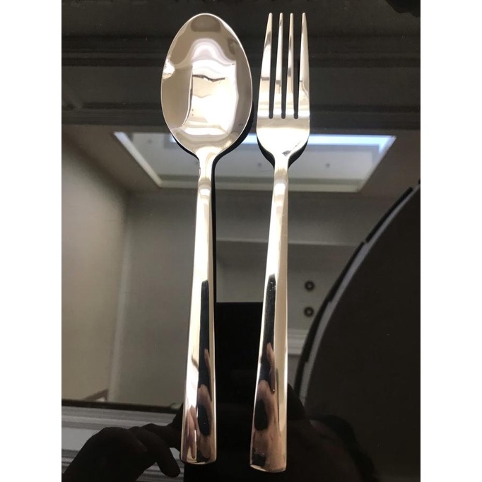 Sendok garpu dinner isi 6 stainless steel tebal restaurant hotel