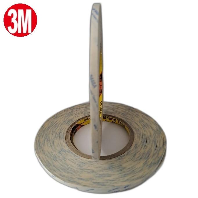 

3M Double Tape 9448A-White,Size:5Mm X 50 Mtr Kode 1431