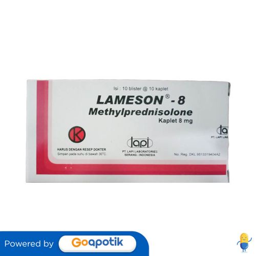 LAMESON 8 MG BOX 100 TABLET